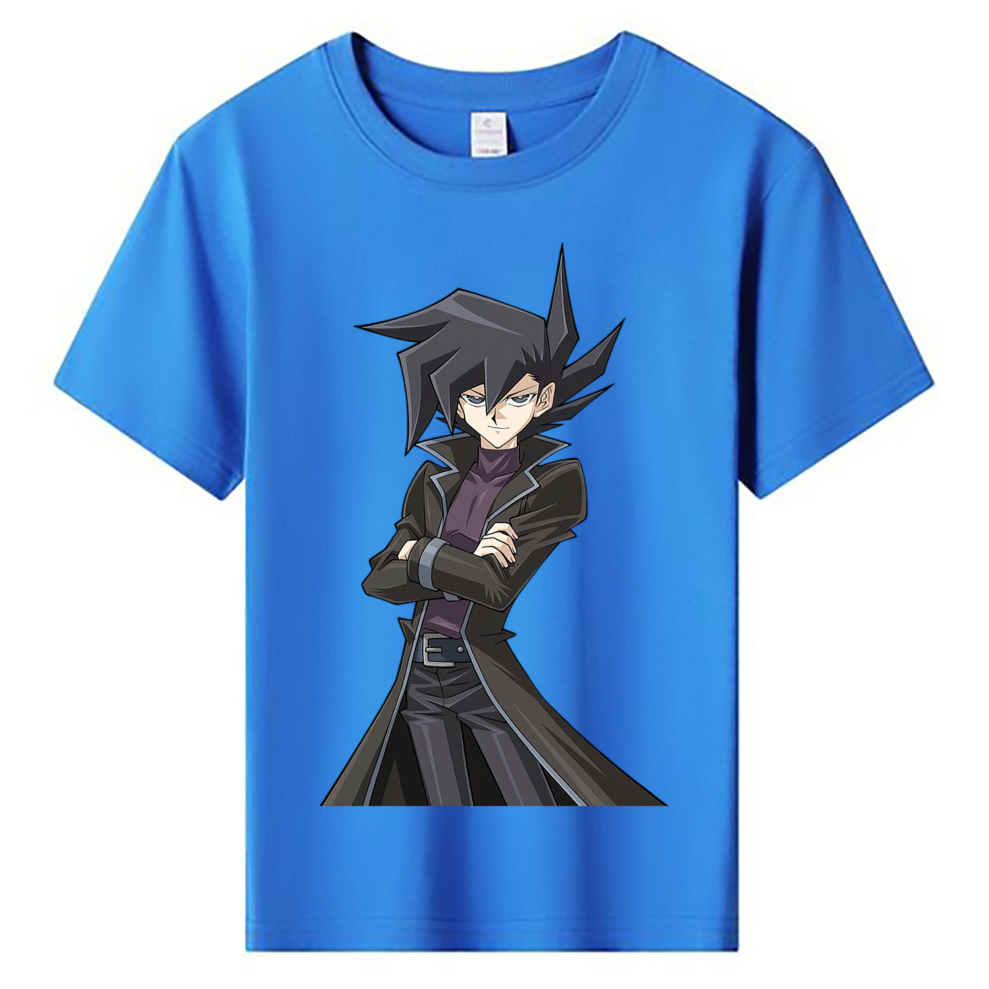 （画像用） 遊☆戯☆王 Yu-Gi-Oh! 綿100％キッズTシャツ（フロントプリント）